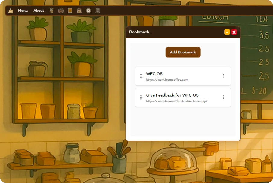 Desktop Bookmark Applications