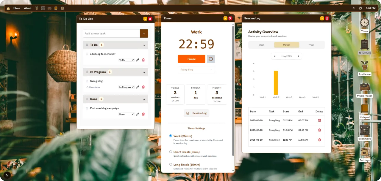 Work From Coffee OS