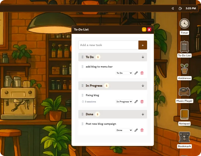 Work From Coffee OS